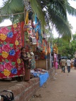 Market stalls