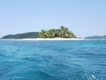 very small island